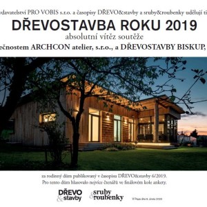 diplom Drevostavba roku 2019_absolutni vitez