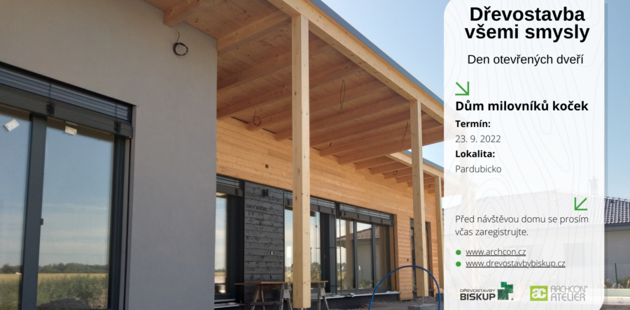 Dřevostavba všemi smysly – Dům milovníků koček